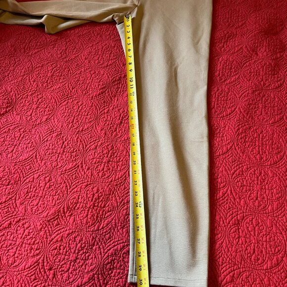 Chicos So Slimming Peyton Pants 1.5 Regular Countess Taupe 30 Inseam Stretch Wea - Picture 9 of 9